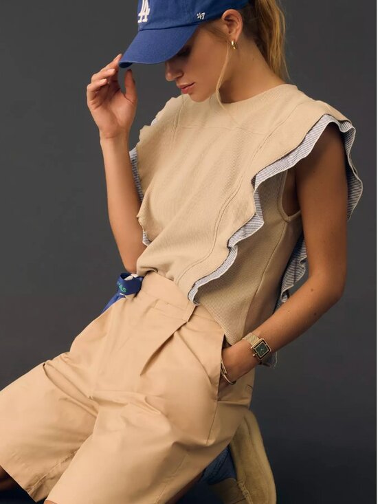 Anthropologie Tops - Anthropologie Sleeveless Popover Top